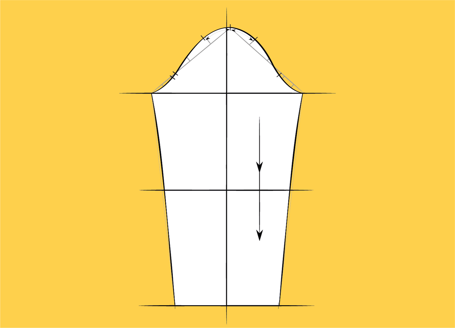 Learn how to draft a one piece sleeve pattern — CLIQD pattern drafting course