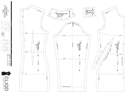 One dart fitted dress