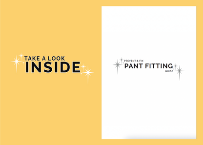 Take a look inside CLIQD's Pant Fitting Guide with professional pattern adjustment to prevent and fix any pant fitting issues