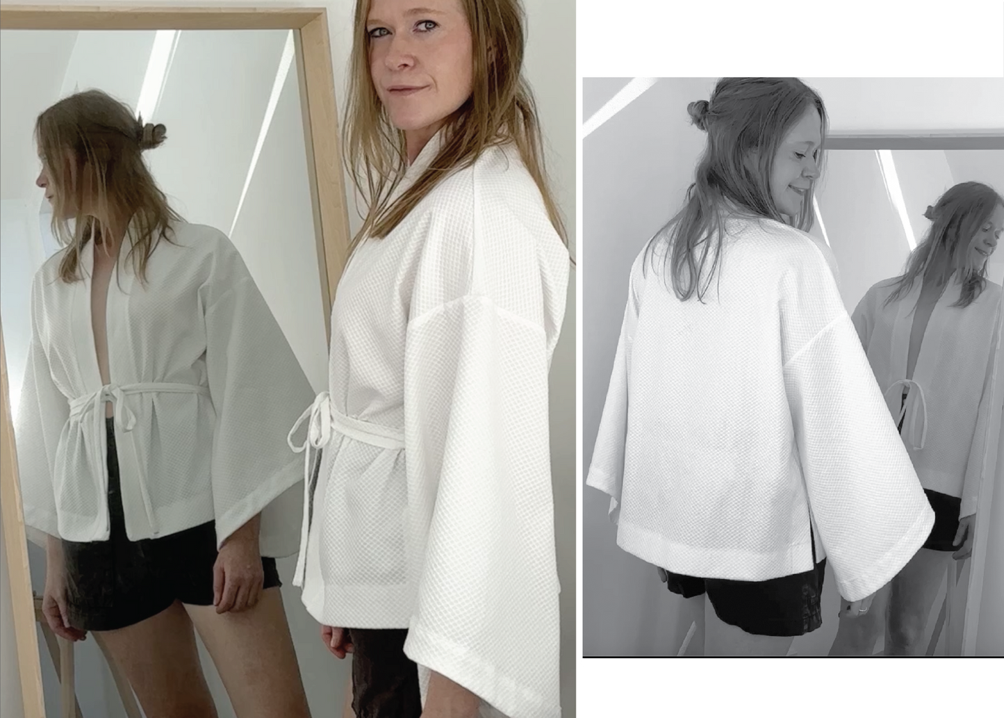 Kimono tie top sewing pattern (coming soon)